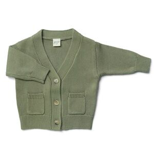 EUC Goumi artichoke cardigan sweater 0-6 months